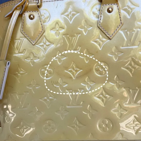 Authentic LOUIS VUITTON ALMA Venis pm handbag - Picture 14 of 17